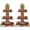 Hawaiian, variant on NatNarr 2 Pack Woodland Cupcake Stand Woodland Baby Shower Decorations 3 Tier Wooden Cupcake Stand Western Party Decor for Safari Baby Shower Birthday Forest Camping Party Supplies
