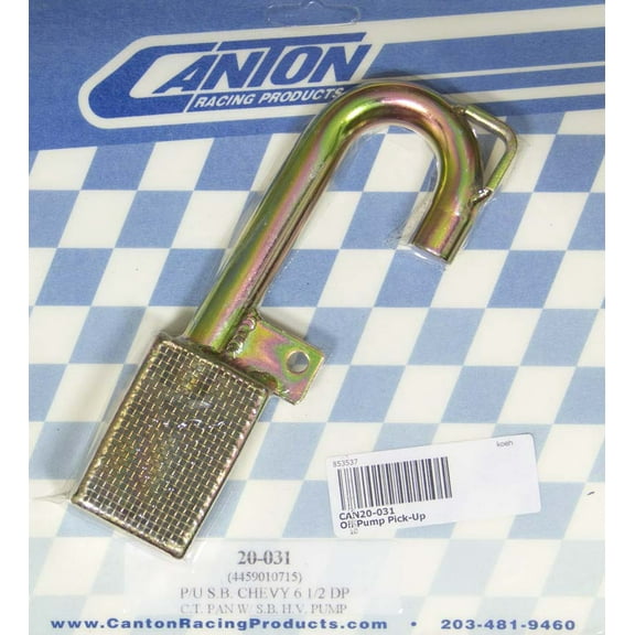 Canton 20-031 6.5 in. Oil Pump Pick-Up Tube for Chevy 262-400 Small Block Chevy