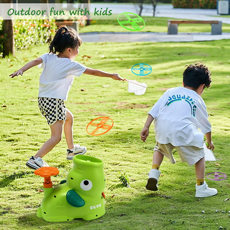 Dropship Outdoor Toys For Kids Ages 4-8: Elephant Butterfly Catching Game -  Toddler Chasing Toy 3 4 5 6 7 Year Old Boys Girl Flying Spinner Toy Disc  Rocket Launcher Kid Age