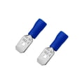 thumbnail image 3 of 200x Mini MDD2 250 16 14AWG Terminales de desconexión rápida aislados Terminales de ado Azul perfke alambre de terminales a presión, 3 of 4