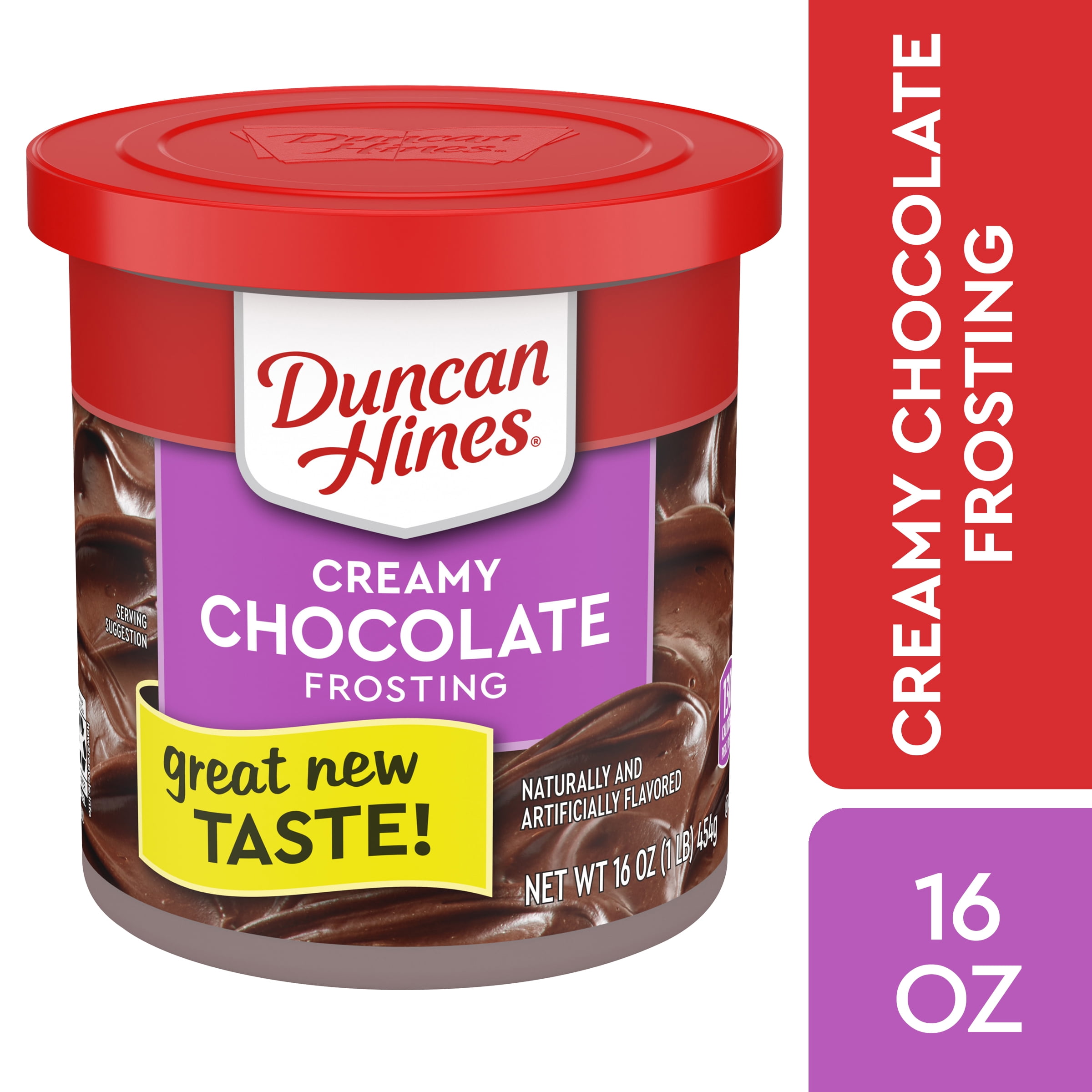 Duncan Hines Classic Chocolate Creamy Home-Style Frosting, 16 Oz