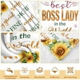 thumbnail image 3 of Boss Lady Gifts for Women,Boss Day Gifts for Her, Best Boss Gifts Throw Blanket 60 L X50 W, Boss Appreciation Gifts for Female, Boss Lady Office Decor Retirement Gifts, 3 of 6