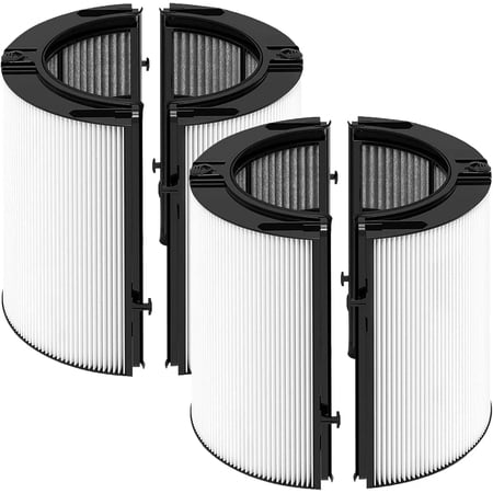 HEPA Carbon Filter Replacement for Dyson HP1 PH01 PH02 PH03 HP06 TP06 HP07 TP07 HP09 TP09 HP10 TP10, 2-in-1 Replacement Filters, 2 Pack