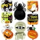 thumbnail image 1 of Globos de Halloween espeluznantes - Grandes, paquete de 8 | Globos de calabaza fantasma, 35 pulgadas | Globos de Mylar de Halloween para decoración de fiesta de cumpleaños de Halloween, 1 of 5