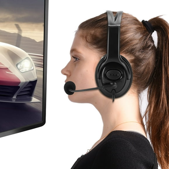 Call Headphone, Two Colors Headset, Headphone, Comfortable For , Black With White Box Packaging