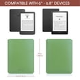 thumbnail image 2 of Funda HoYixi para Kindle Paperwhite de 6,8 pulgadas, color verde, 2 of 4