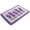 Purple, variant on Vjnyvs Floral Tufted Bath Mat, Non Slip Microfiber Shower Rug, Soft Absorbent Bathroom Accent Carpet, Lavender Purple