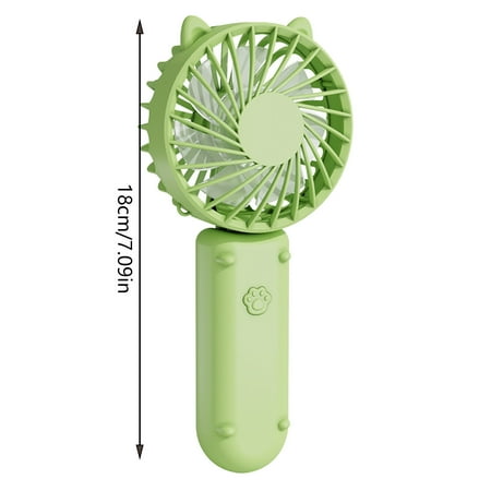 

Handheld Fan Portable Fan USB Rechargeable Personal Fan 90° Foldable Mini Desk Fan 3 Wind Speed Lanyard As Ultra Quiet Pocket Size For Indoor Outdoor