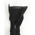 thumbnail image 6 of Women's Slouchy Knee High Boots With Chunky Heel,Comfortable And Fashionable For Fall And Winter Wear For Women, 6 of 9