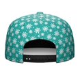 thumbnail image 4 of Custom Christmas Printed Flat Baseball Cap – Adjustable Snapback Hat with Flat Bill, Breathable and Durable, Personalized Design for Sports, Travel & Daily Wear, 4 of 6