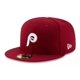 thumbnail image 1 of Gorra New Era Philadelphia Phillies Filadelfia Plana Guinda, 1 of 5