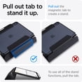 thumbnail image 3 of Funda Spigen para iPad Pro 12,9" M2 6.ª generación, transparente con borde negro, 3 of 9