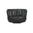 thumbnail image 3 of Global Furniture USA U6066 Blanche Charcoal Faux Leather 3PWR Sectional, 3 of 5
