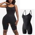 thumbnail image 2 of ZQUUVOU Shapewear Bodysuits for Women Tummy Control Seamless Snatched Waist Butt Lifting Shapewear Full Body Shaper Black D, 2 of 5