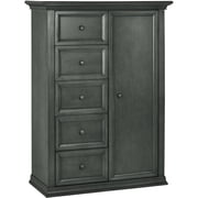 Evolur Napoli Chifforobe, Distressed Slate