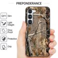 thumbnail image 3 of CoverON Design For Samsung Galaxy S23 Phone Case, Flexible Rubber Slim TPU Cover, Fall Camouflage, 3 of 8