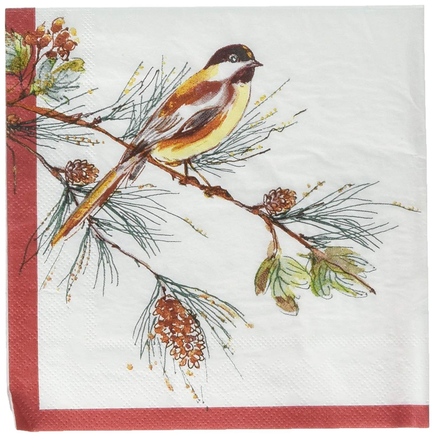 Download C R Gibson 20 Count 3 Ply Paper Lunch Dessert Napkin By Lenox Measures 6 5 X 6 5 Winter Song Walmart Com Walmart Com