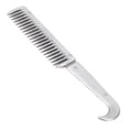 thumbnail image 4 of Peine Aleación de aluminio Horse Comb Mane Tail Pulling Comb Metal Horse Grooming Tool 6.5IN / 3.9IN Tomshoo Peine, 4 of 7