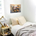 thumbnail image 5 of Balery Elegant Cute Panda Sunflower Pattern Canvas Decorative Picture – 30x40in Premium Wall Art, Modern Canvas Print for Home Decor（Horizontal）, 5 of 6