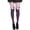 Z36-Pink, variant on Gaexia Women Doll Halloween Bloodstain Patched Tights Unique White Thigh High Stockings 100D Performance Gothic Style