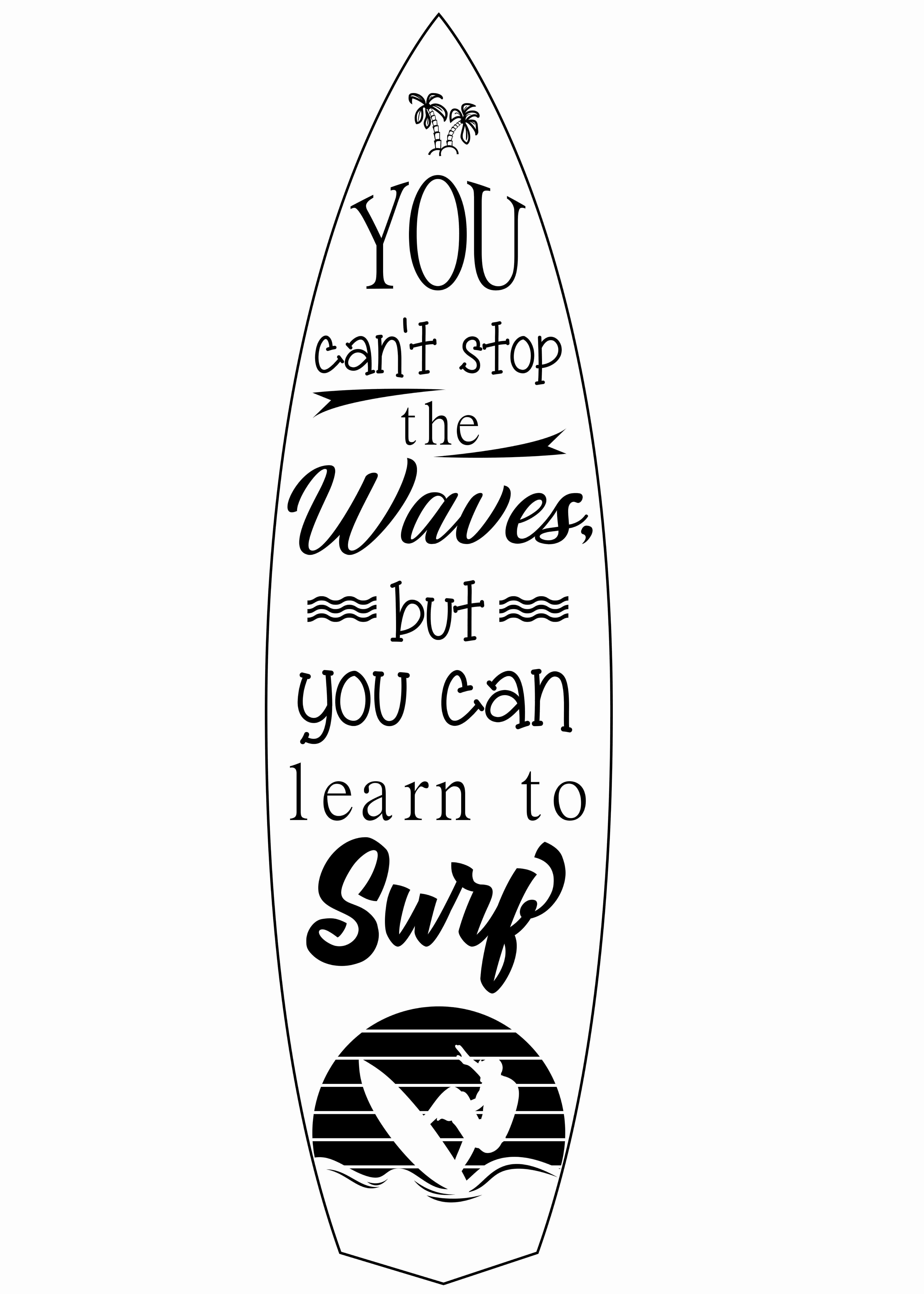 Surfing Motivational Print 04 Who is happier Motivation Quote Surf Art Photo Poster Gift Wall Home Decor