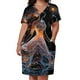 thumbnail image 2 of goddess-Vestido corto holgado con bolsillo para mujer atrevido elegante promoción, 2 of 6