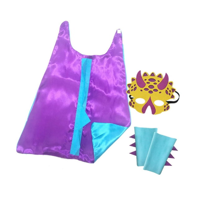 Disfraz de Halloween Colco Cosplay Dinosaurios Violeta Azul