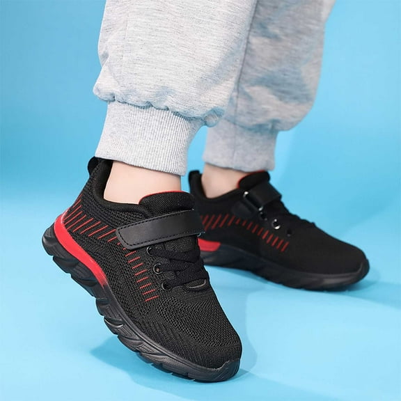 Toddler Boy Shoes Comfortable Soft Girls Sneakers Arch Support Cushioned Sole Toddler Tennis Shoes Wide Toe Box Running Shoes Mesh Shoes Back To School Outdoor Hiking Athletic Sneakers