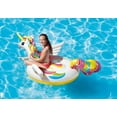 thumbnail image 4 of Intex Unicorn Inflatable Ride-On Pool Float with Handles, 78"x55"x40", Max 88lbs, Ages 3+, 4 of 5