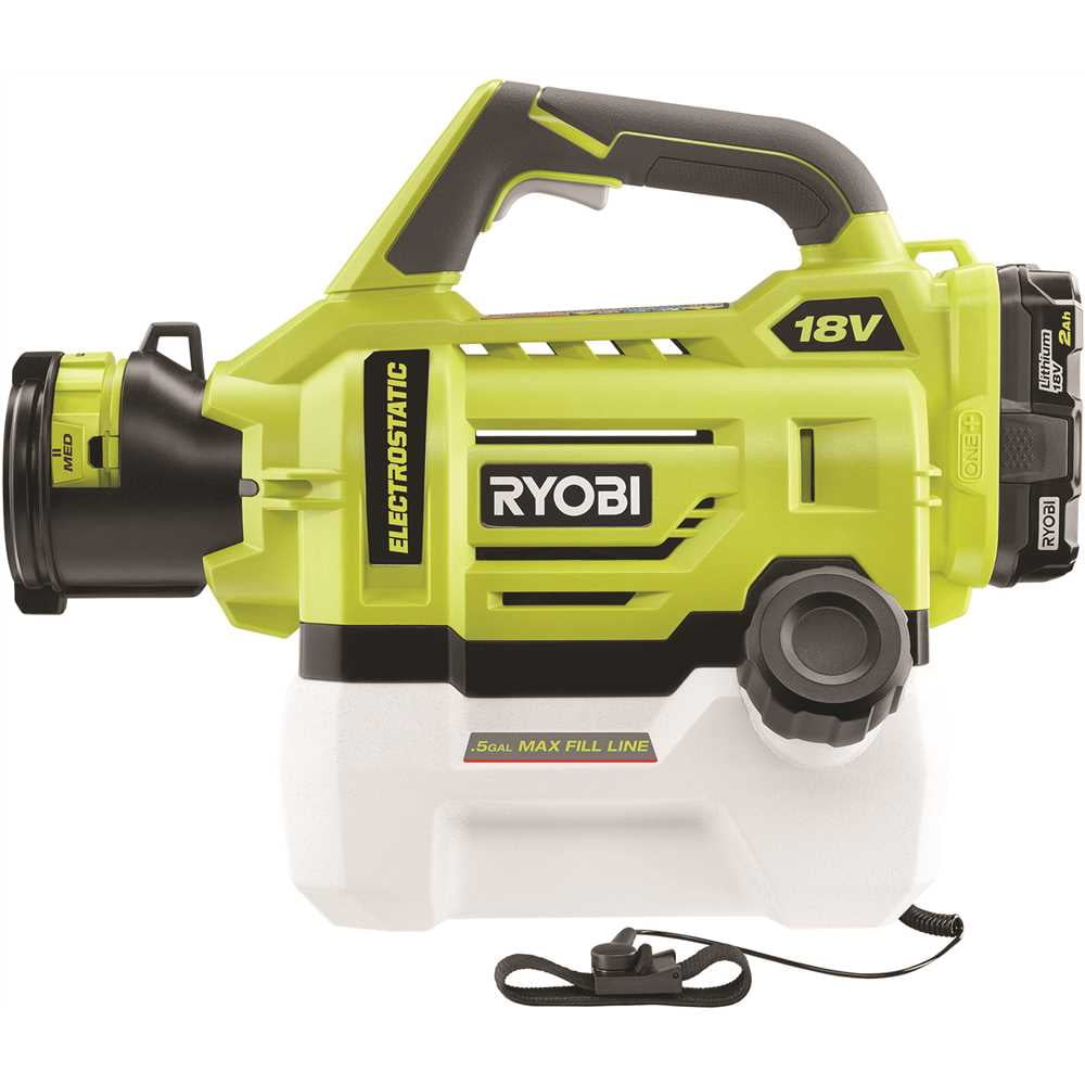 RYOBI - ONE+ 18V Cordless Electrostatic 0.5 Gal Sprayer with 2.0 Ah Battery and Charger - P2890