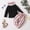Pink A3, variant on Rvasteizo Toddler Girl Outfits Print Long Sleeve Top Pants Headband Set 3-24Months