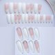 thumbnail image 2 of Blanco/Rosa/Diamante, 24 Piezas 6 Tamaños Diferentes Uñas Postizas y Cápsulas, Cápsulas de Uñas Acrílicas para Nail Art Uñas Artificiales Largas con Caja Uñas Postizas Acrílicas, Natural Completo brillar  Electrónica, 2 of 5