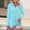 Sky Blue, variant on Delayuji Womens Button Down Shirts Long Sleeve Tops Solid Color Casual Spring Trendy Tops