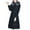 Black Winter Coats, variant on Juebong Women's Long Winter Puffer Coat Windproof Warm Thicken Quilted Down Jacket Trendy Padded Hooded Parka Outerwear Blue,XXL