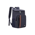 thumbnail image 1 of Sonducket térmica WEYOUNG de 18L, impermeable para exteriores, bolsa enfriadora para barbacoa, bolsa escolar de tela Oxford, Kits de desorden para acampar Azul oscuro, 1 of 6