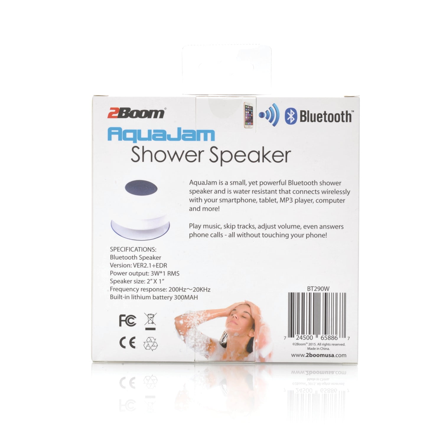 aquajam shower speaker