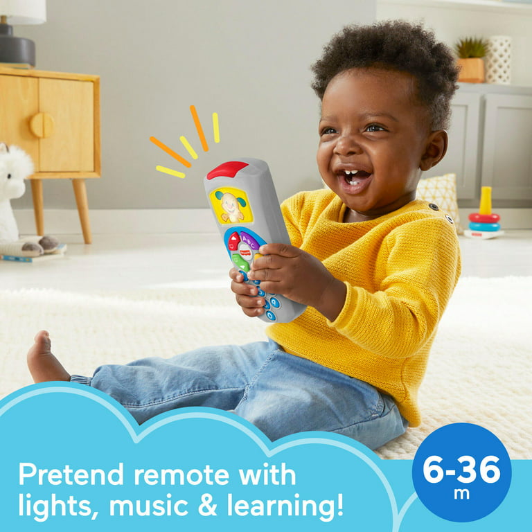 Fisher-Price Laugh & Learn Baby & Toddler Toy Digipuppy Pretend Digital Pet  With Music & Lights For Ages 6+ Months
