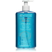 eau thermale avene cleanance cleansing gel soap free cleanser for acne prone, oily, face & body, pump, 13.5 oz.