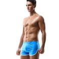 thumbnail image 3 of Men's Boxer Briefs Groomsmen Underwear Men Fashion Briefs My Package Men's Underwear Large Wading Cellblock Men Bulk Comfortable Mens Separating Sky Blue XL, 3 of 5