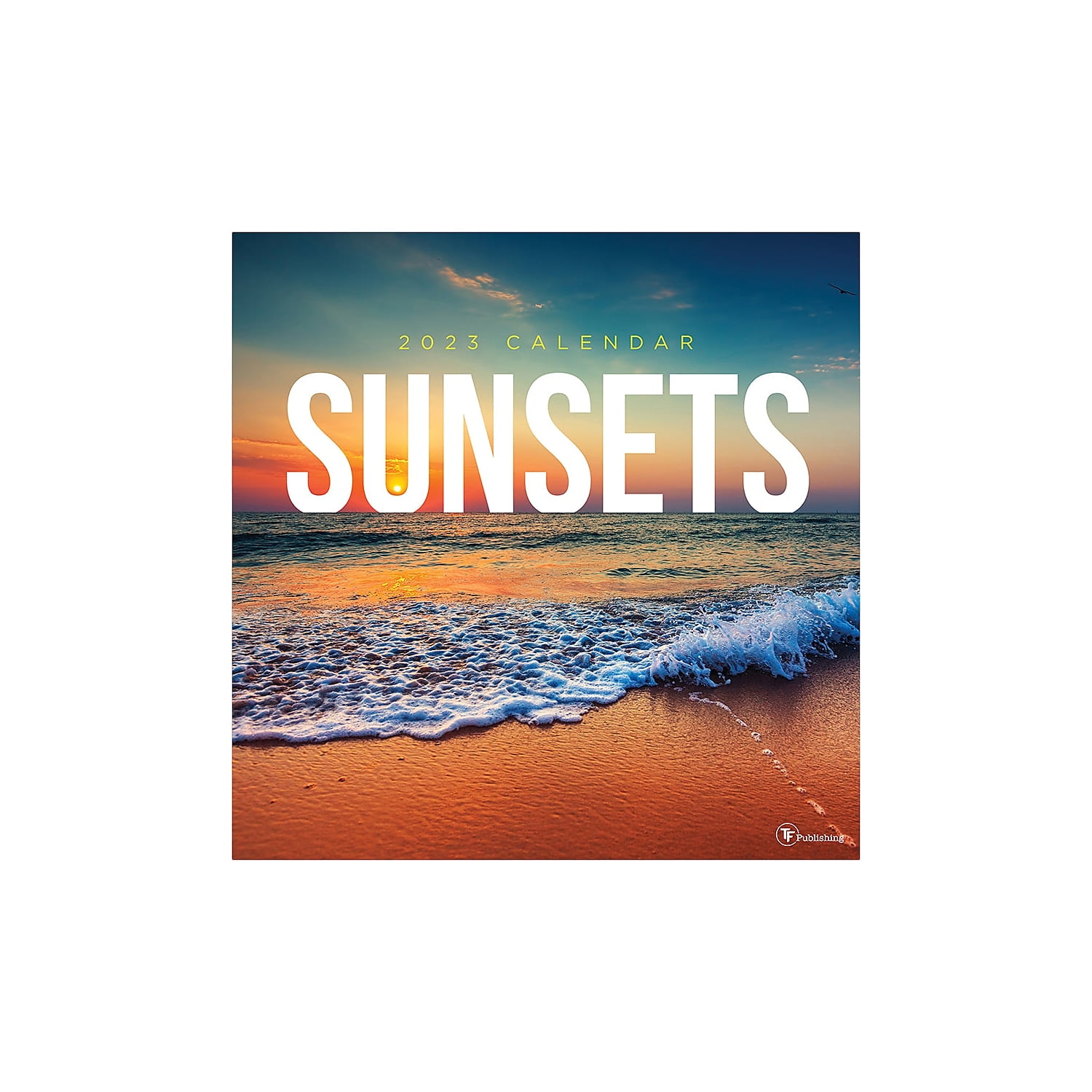 2023 TF Publishing Sunsets 12'' x 12'' Monthly Wall Calendar (WAL-23-1081)