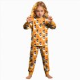 thumbnail image 4 of KPOPLK Kids Halloween Ghost Print Pajamas Outfit Girls Sleepwear Sets Kids Pjs Clothes,Size 8-9 Years, 4 of 9