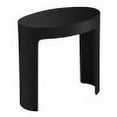 thumbnail image 4 of ALFI brand ABST66BM Black Matte Solid Surface Resin Bathroom / Shower Stool, 4 of 11
