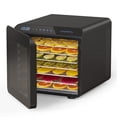 thumbnail image 1 of Deshidratador de alimentos CROWNFUL, 7 bandejas de acero inoxidable, 600 W, más de 30 recetas, 1 of 8