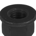 thumbnail image 3 of DEEPCRAFF 5Pcs Black Carbon Steel Flange Nuts M10 Locking Nut with Versatile Use for Home and Projects, 3 of 8