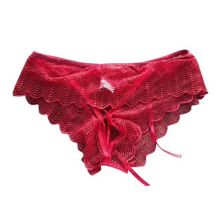 

adviicd Panties Women s Underwear Lollipop Traditional Cotton Briefs Red Small
