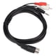 thumbnail image 4 of Cable DIN de 8 pines a 3,5 mm 2 RCA macho a macho Cable adaptador de sonido DIN grande para amplificador receptor subwoofer 5.9 pies, 4 of 8