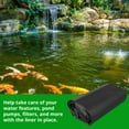thumbnail image 6 of TROPOW Pond Liners EPDM 15x20 FT - 45 Mil UV Resistant Preformed Pond Liner Easy Cutting, Safety Material, Versatile Applications for Natural Outdoor Ponds, Waterfalls, Fish & Koi Ponds,Black, 6 of 7