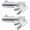 2, variant on Tubular Key Lock for Vending Machines - Vending Machine Locks Keyed Alike Coke Snack Machine Candy Lock Soda Machine Lock, 3Pcs Keys, Zinc Alloy, Chrome (10 Pack)