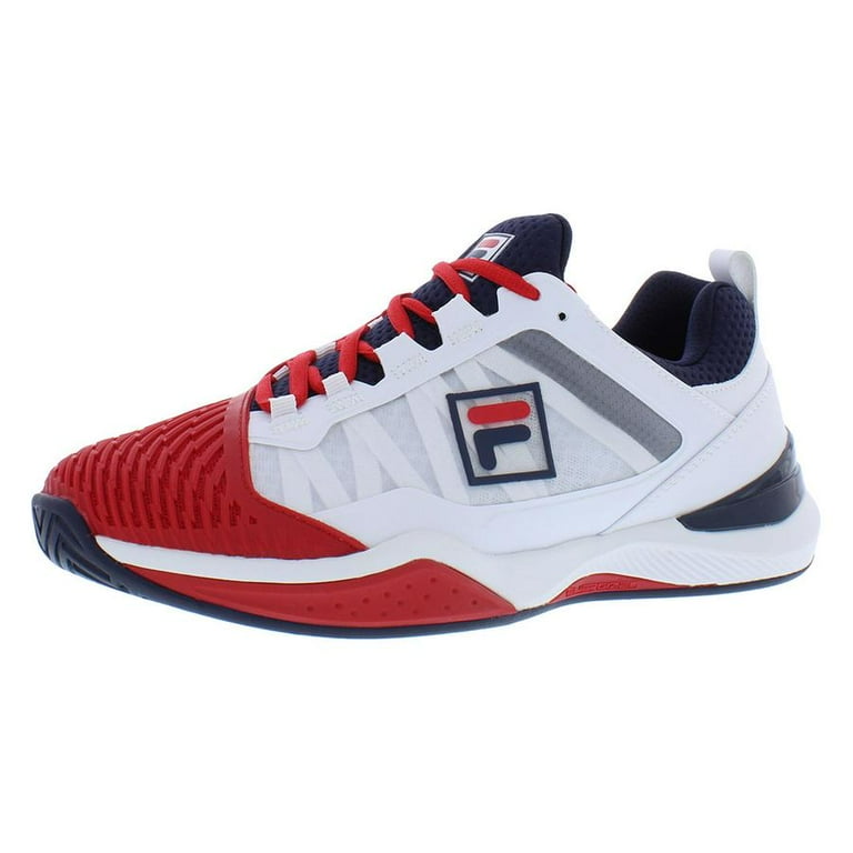 FILA, Mens Shoes, Energized, Size 8.5, Red White Navy - Walmart.com