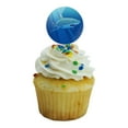 thumbnail image 5 of Great White Shark Realistic Cupcake Picks Toppers Decoration Set of 6, 5 of 6